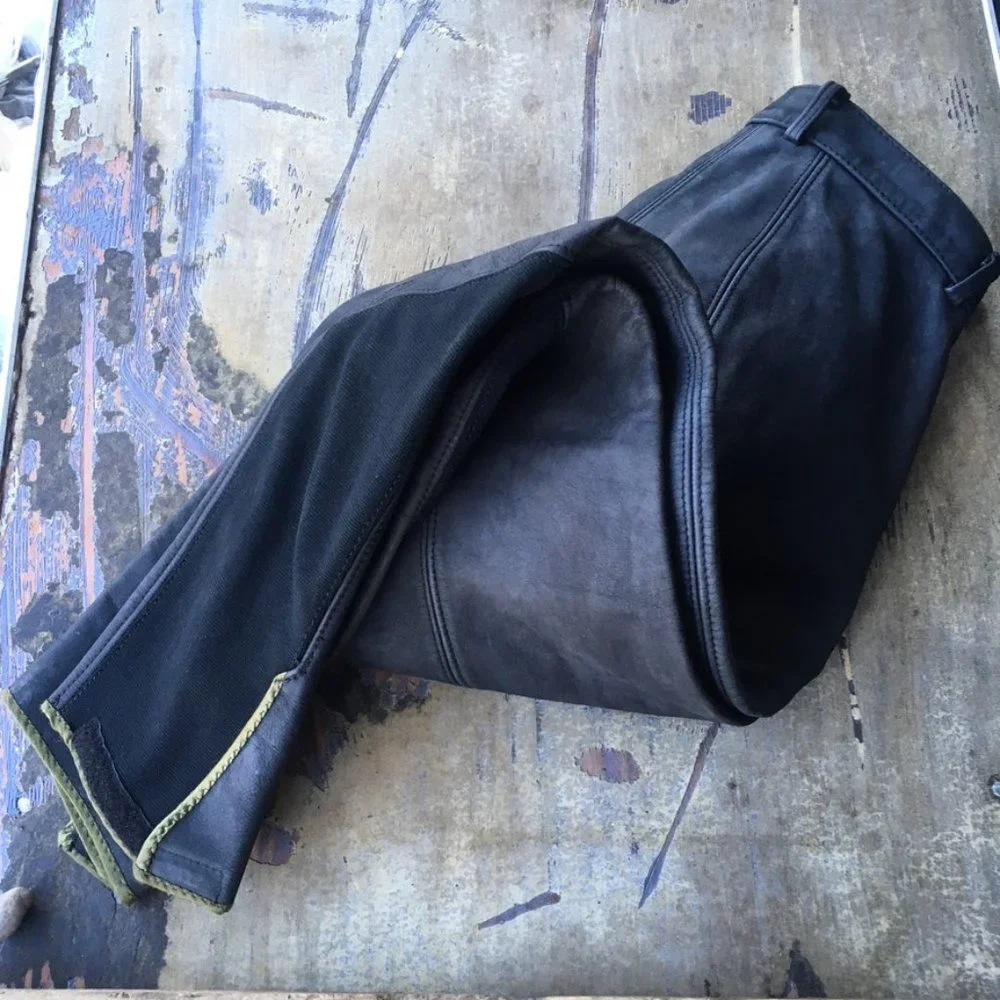 All Leather Germany Riding Breeches | Vintage - Picture 7 of 15